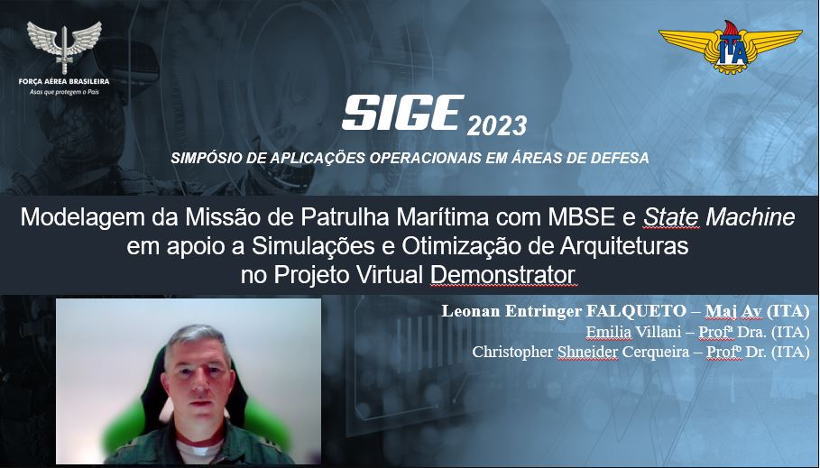 Modelagem da missão de patrulha marítima usando máquina de estado para apoiar simulações e otimização de arquiteturas