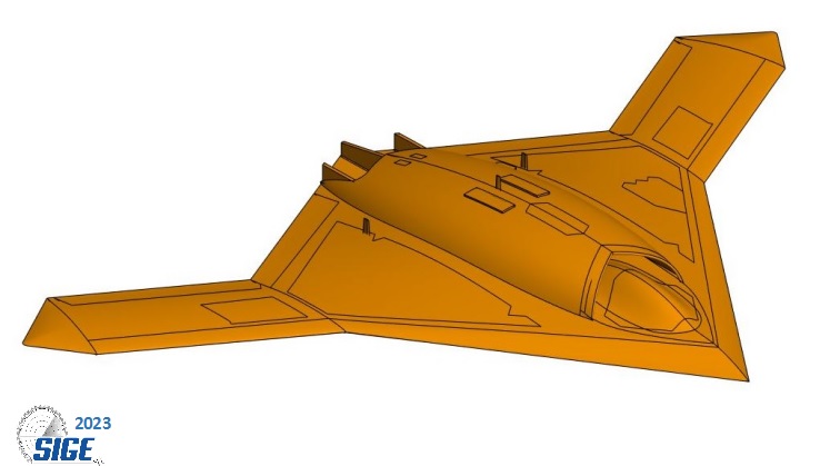 Capacidade de Detecção da Aeronave UAV X-47B em Função da Predição da RCS Estática