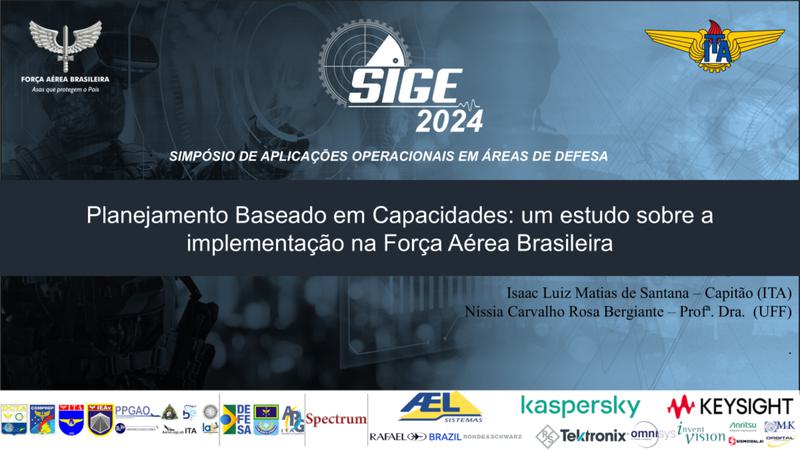 Planejamento Baseado em Capacidades: um estudo sobre a implementação na Força Aérea Brasileira
