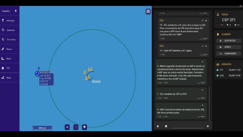 Desenvolvimento de um Sistema de Comando e Controle de Conceito Expandido com Detecção Sensorial Automática