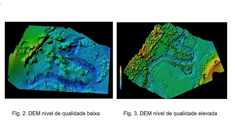Análise de Nível de Qualidade e Tempo de Processamento de Dados Aerofotogramétricos