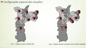 Problema de locação de facilidade para logísticas: comparação entre drones e motos