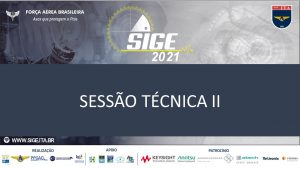 Gravação Sessão Técnica II